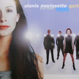 ALANIS MORISSETTE & GARBAGE 1999 TOUR PROMO POSTER